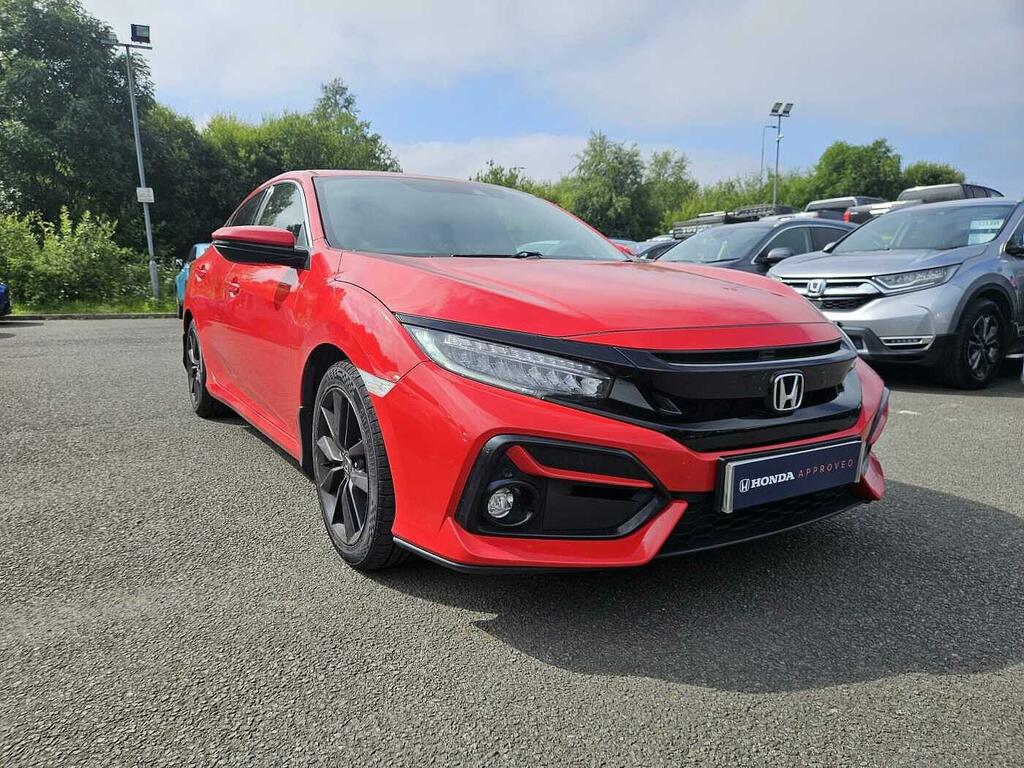 Honda Civic 1.0 Vtec Turbo 126 Sr Cvt Red
