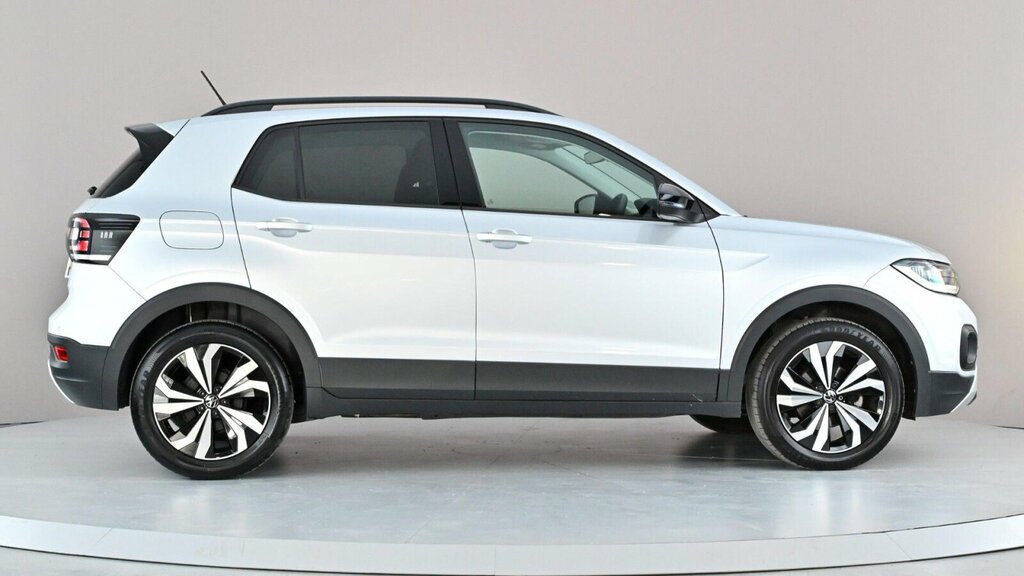 Volkswagen T-Cross 1.0 Tsi Black Edition Silver #5