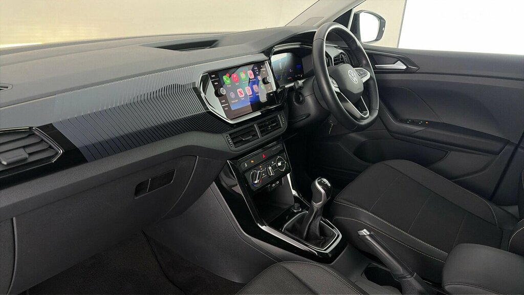 Volkswagen T-Cross 1.0 Tsi Black Edition Silver #2