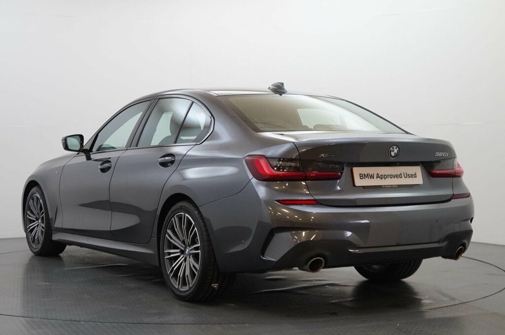 BMW 3 Series 320I Xdrive M Sport Saloon SM22EXW Grey #3