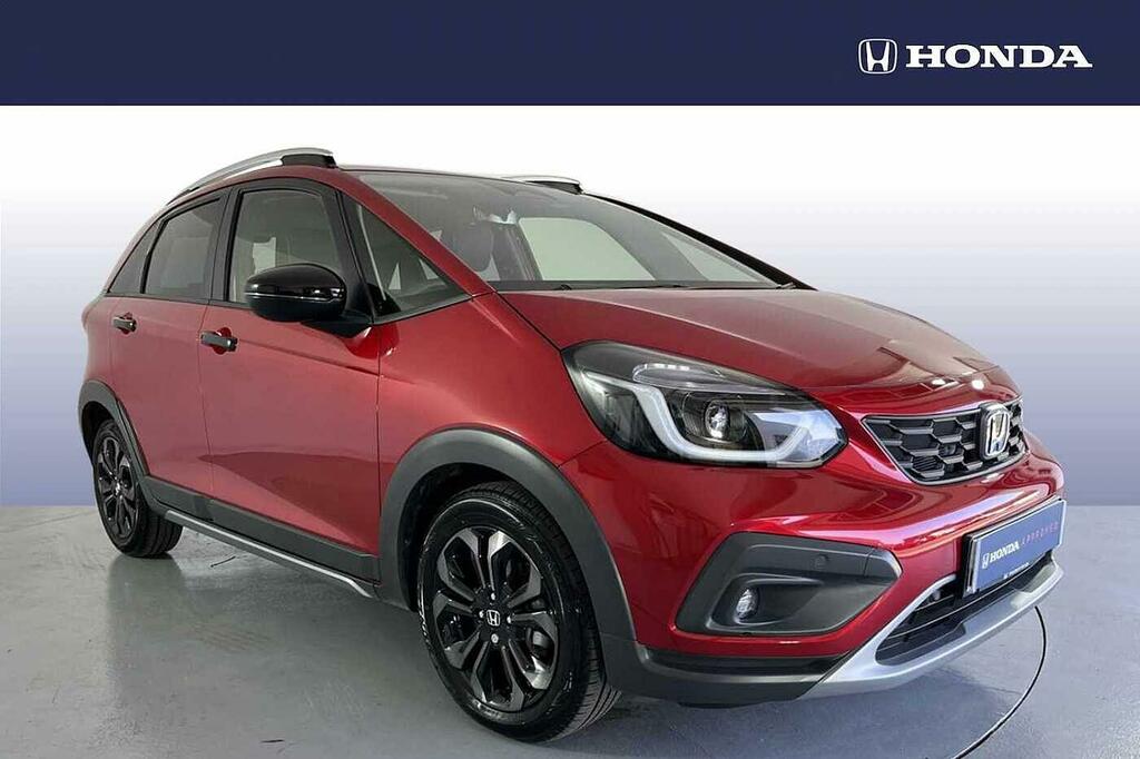 Honda Jazz 1.5 I-mmd Hybrid Crosstar Advance Ecvt Red