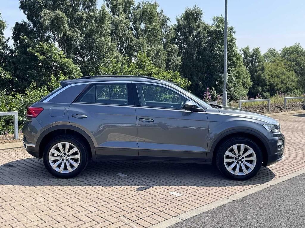 Volkswagen T-Roc 1.5 Tsi Evo Se Grey #4