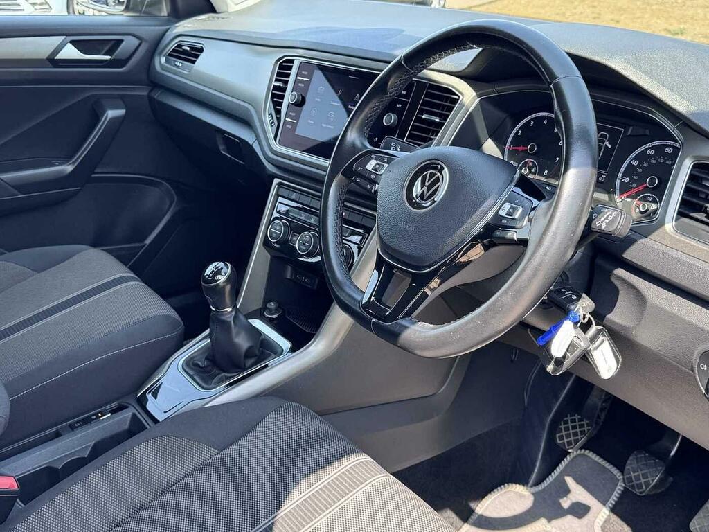 Volkswagen T-Roc 1.5 Tsi Evo Se Grey #6