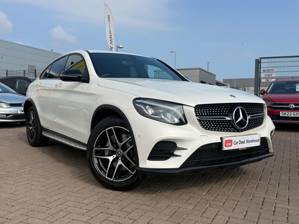 Mercedes-Benz GLC Class 2.1 Glc250d Amg Line Premium Coupe G-tronic 4Mat White