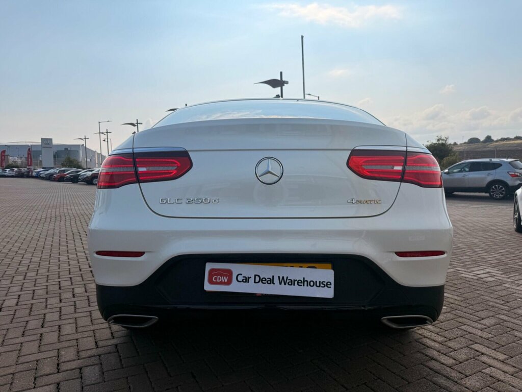 Mercedes-Benz GLC Class 2.1 Glc250d Amg Line Premium Coupe G-tronic 4Mat White #6