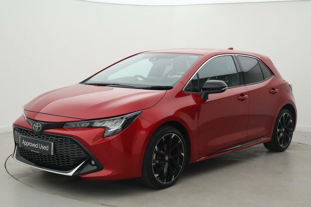 Toyota Corolla 1.8 Vvt-h Gpf Gr Sport Hatchback Hybrid Red #3
