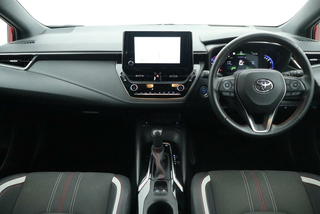 Toyota Corolla 1.8 Vvt-h Gpf Gr Sport Hatchback Hybrid Red #6