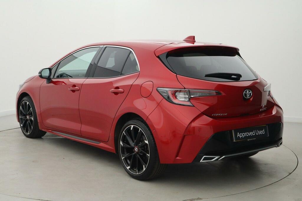 Toyota Corolla 1.8 Vvt-h Gpf Gr Sport Hatchback Hybrid Red #4