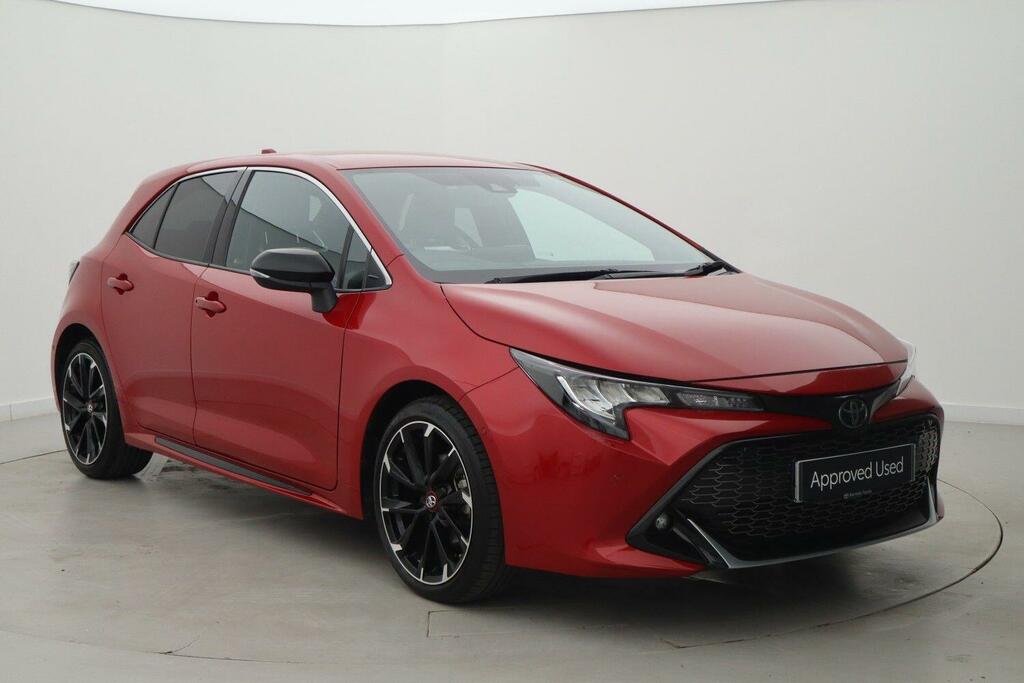 Toyota Corolla 1.8 Vvt-h Gpf Gr Sport Hatchback Hybrid Red