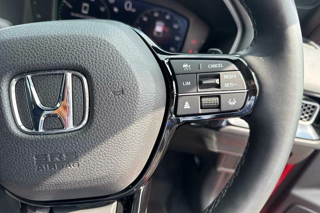 Honda Civic 2.0 Ehev Elegance Cvt Red #15