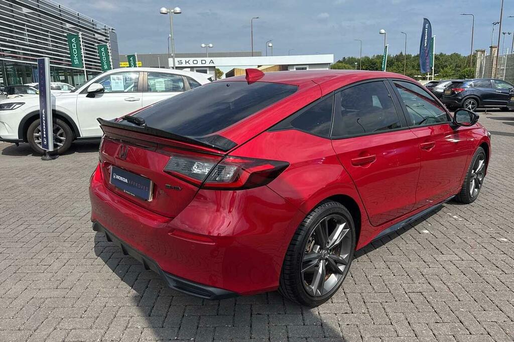 Honda Civic 2.0 Ehev Elegance Cvt Red #12
