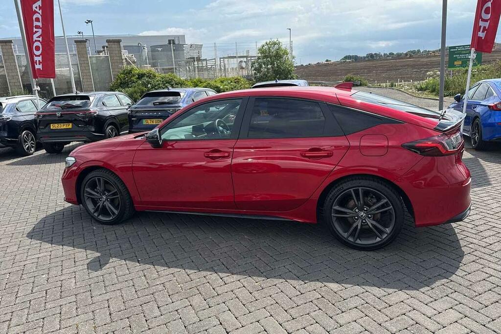 Honda Civic Civic Hybrid Red #5