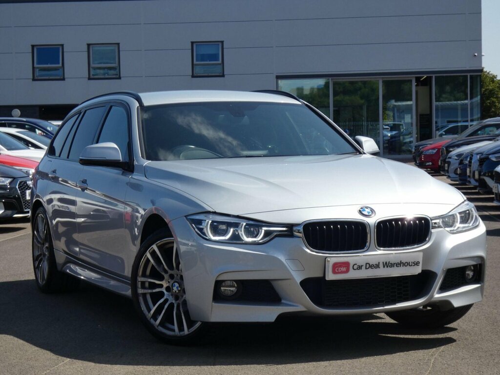 BMW 3 Series 2.0 320D M Sport Touring Xdrive Euro 6 Ss Silver
