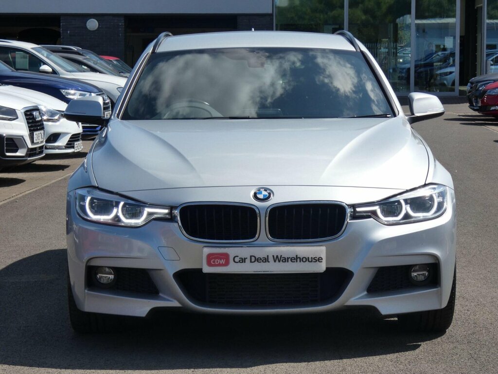 BMW 3 Series 2.0 320D M Sport Touring Xdrive Euro 6 Ss Silver #2