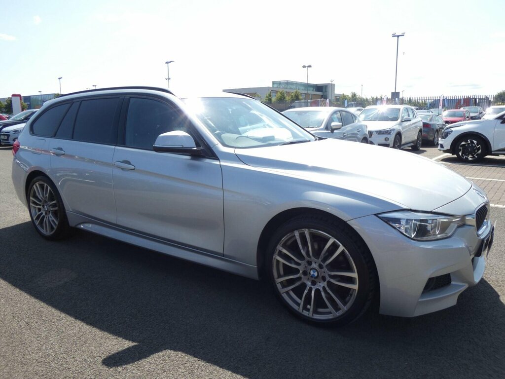 BMW 3 Series 2.0 320D M Sport Touring Xdrive Euro 6 Ss Silver #4