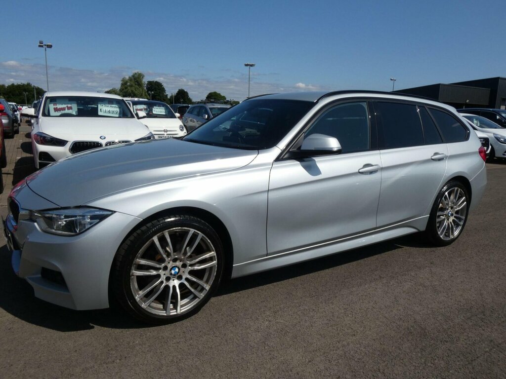 BMW 3 Series 2.0 320D M Sport Touring Xdrive Euro 6 Ss Silver #3