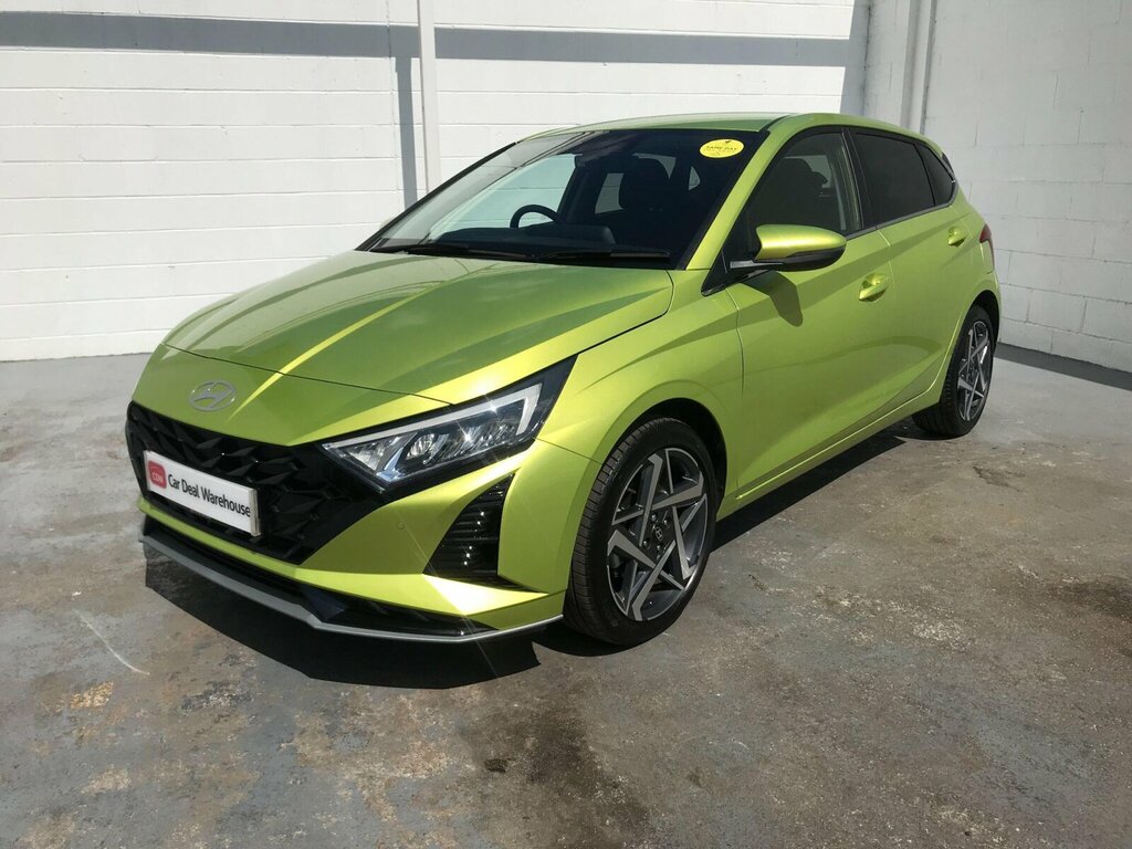 Hyundai I20 1.0 T-gdi Premium Hatchback Euro EJ75XFB Green #4