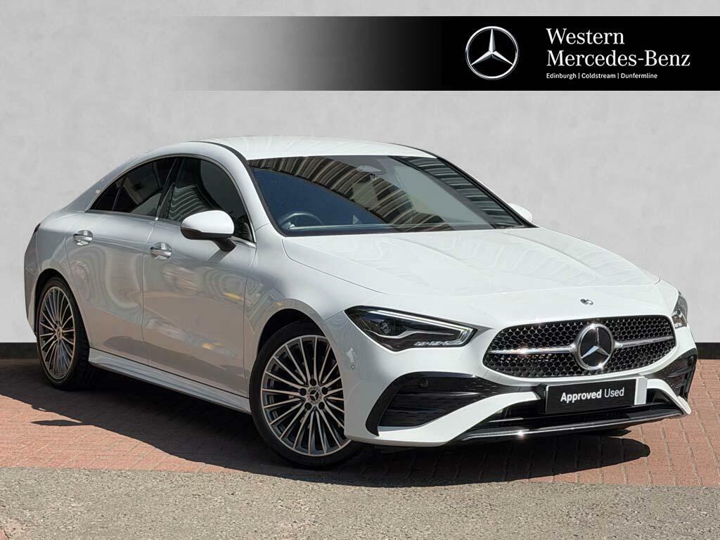 Mercedes-Benz CLA Class Cla 200 Amg Line Premium KW73WGP White