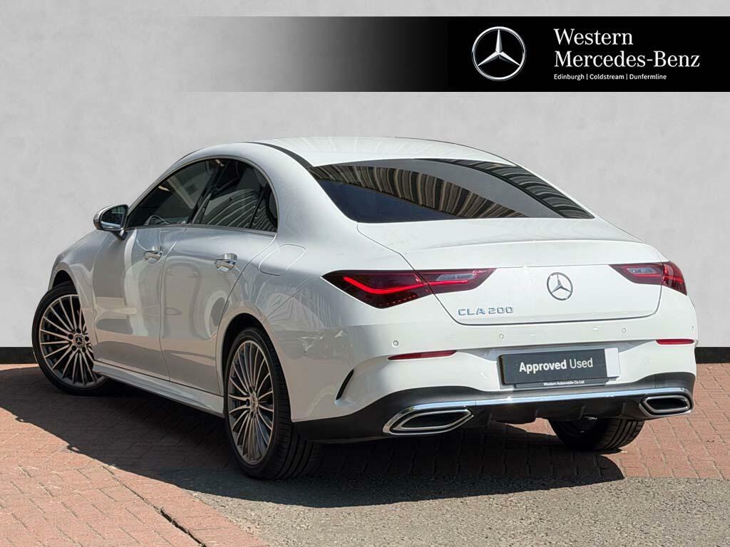 Mercedes-Benz CLA Class Cla 200 Amg Line Premium KW73WGP White #2