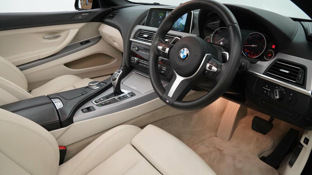 BMW 6 Series 640D M Sport Convertible Blue #6