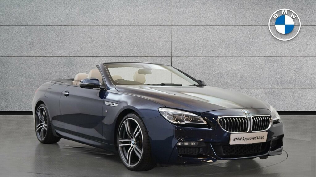 BMW 6 Series 640D M Sport Convertible Blue