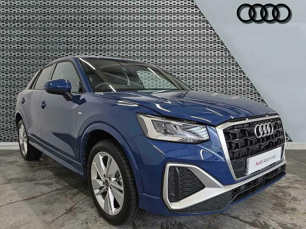 Audi Q2 S Line 35 Tfsi 150 Ps S Tronic Blue