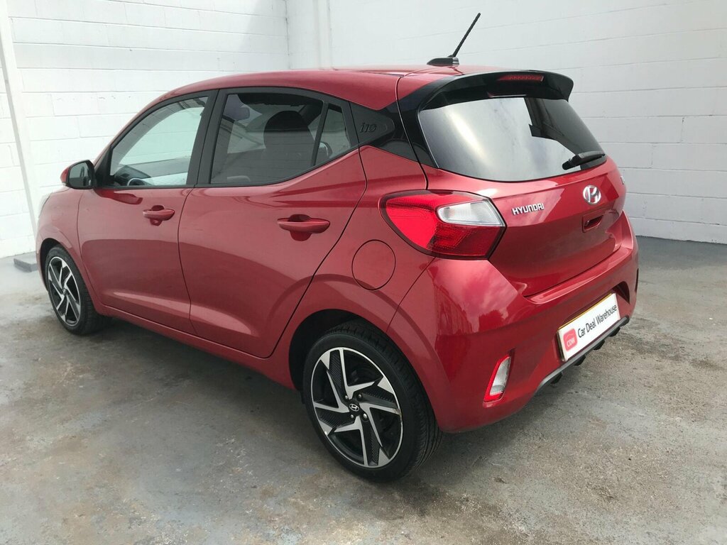 Hyundai I10 1.0 Premium Hatchback Euro 6 S Red #5