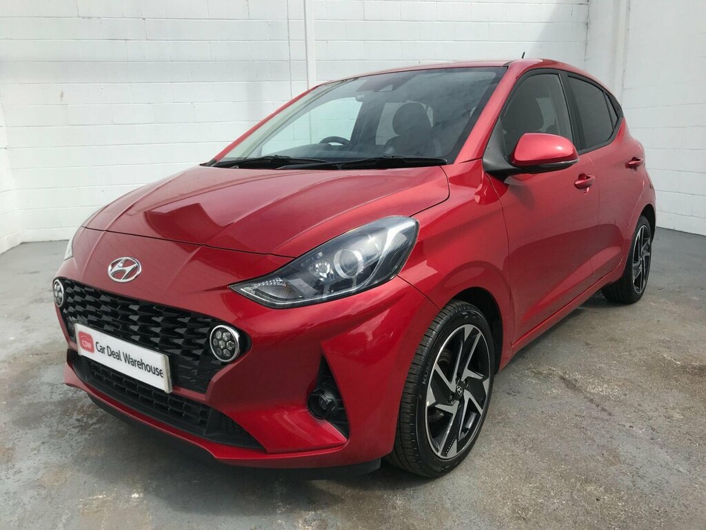 Hyundai I10 1.0 Premium Hatchback Euro 6 S Red #4