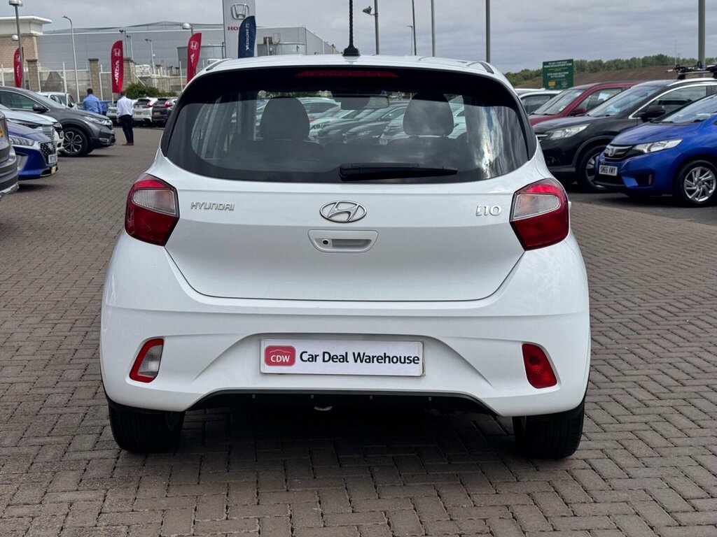 Hyundai I10 1.2 Se Connect Euro 6 Ss White #6