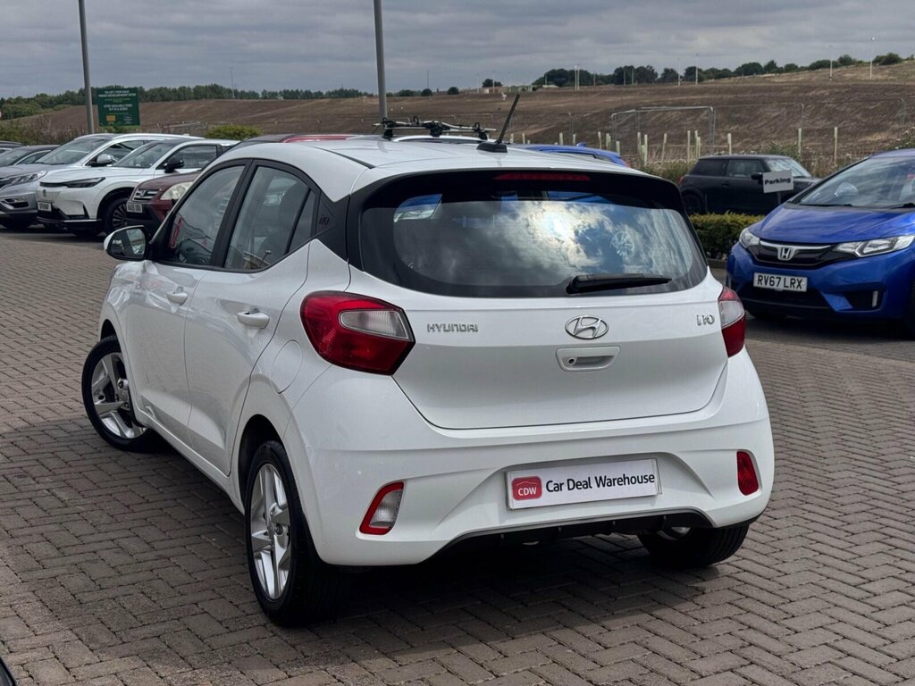 Hyundai I10 1.2 Se Connect Euro 6 Ss White #4