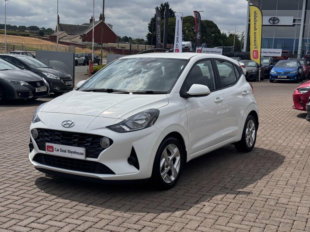 Hyundai I10 1.2 Se Connect Euro 6 Ss White #3