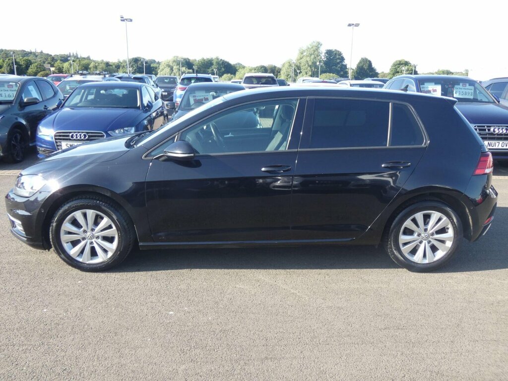 Volkswagen Golf 2.0 Tdi Bluemotion Tech Se Nav Dsg Euro 6 Ss Black #5