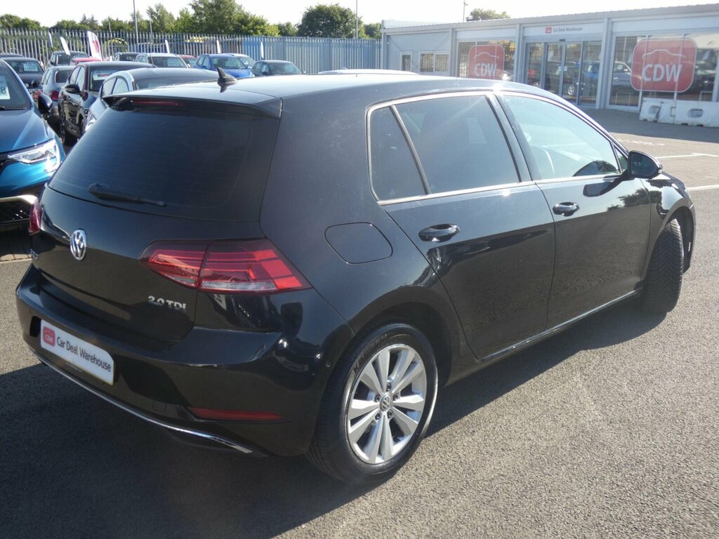 Volkswagen Golf 2.0 Tdi Bluemotion Tech Se Nav Dsg Euro 6 Ss Black #3