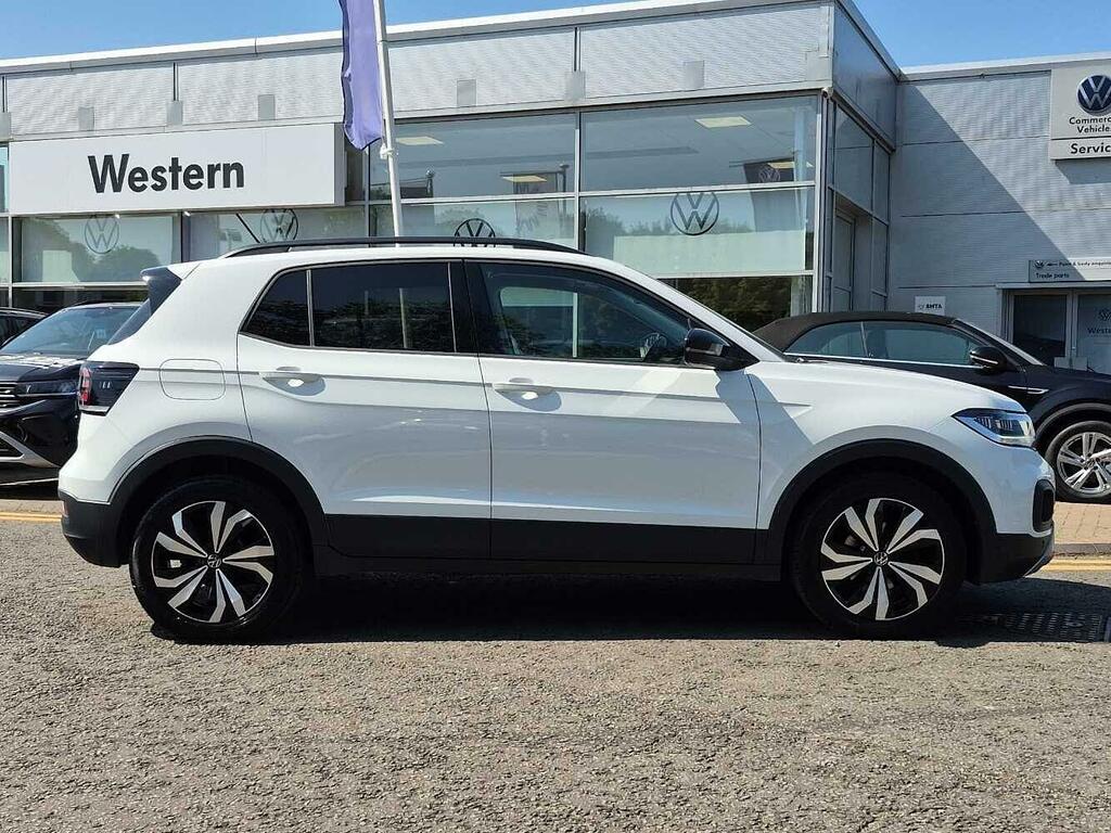 Volkswagen T-Cross Black Edition 1.0 Tsi 110Ps 6-Speed White #4
