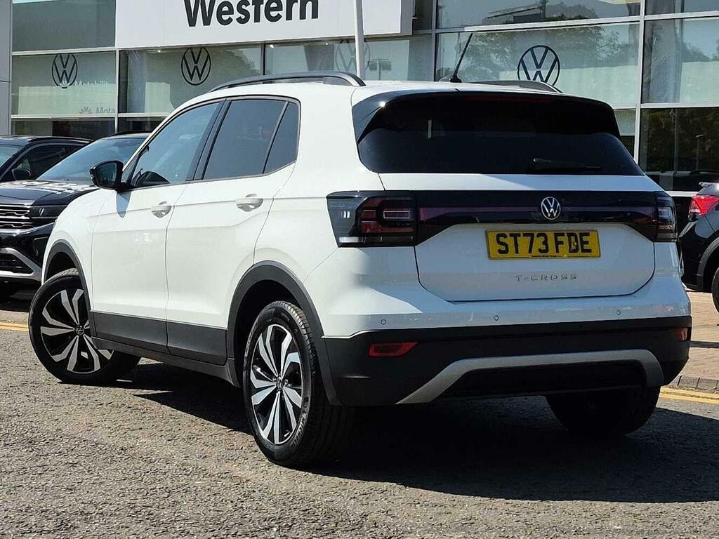 Volkswagen T-Cross Black Edition 1.0 Tsi 110Ps 6-Speed White #3
