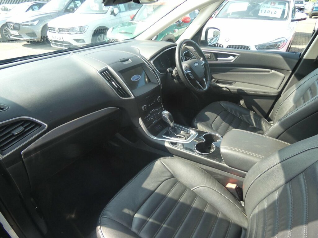 Ford Galaxy 2.0 Tdci Titanium X Powershift Euro 6 Ss White #2