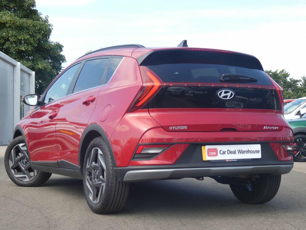 Hyundai Bayon 1.0 T-gdi Premium Dct Euro 6 Ss Red #3