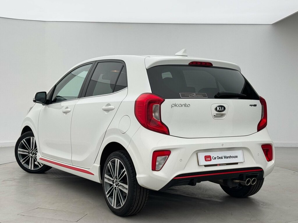 Kia Picanto 1.0 T-gdi Gt-line Euro 6 White #3