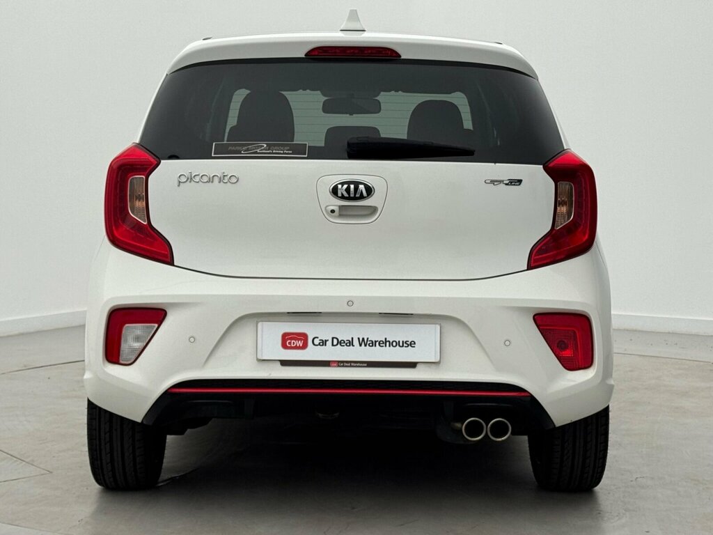 Kia Picanto 1.0 T-gdi Gt-line Euro 6 White #5