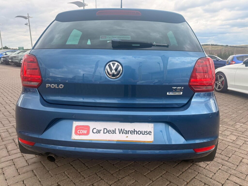 Volkswagen Polo 1.2 Tsi Bluemotion Tech Match Edition Dsg Euro 6 SL17VVU Blue #6