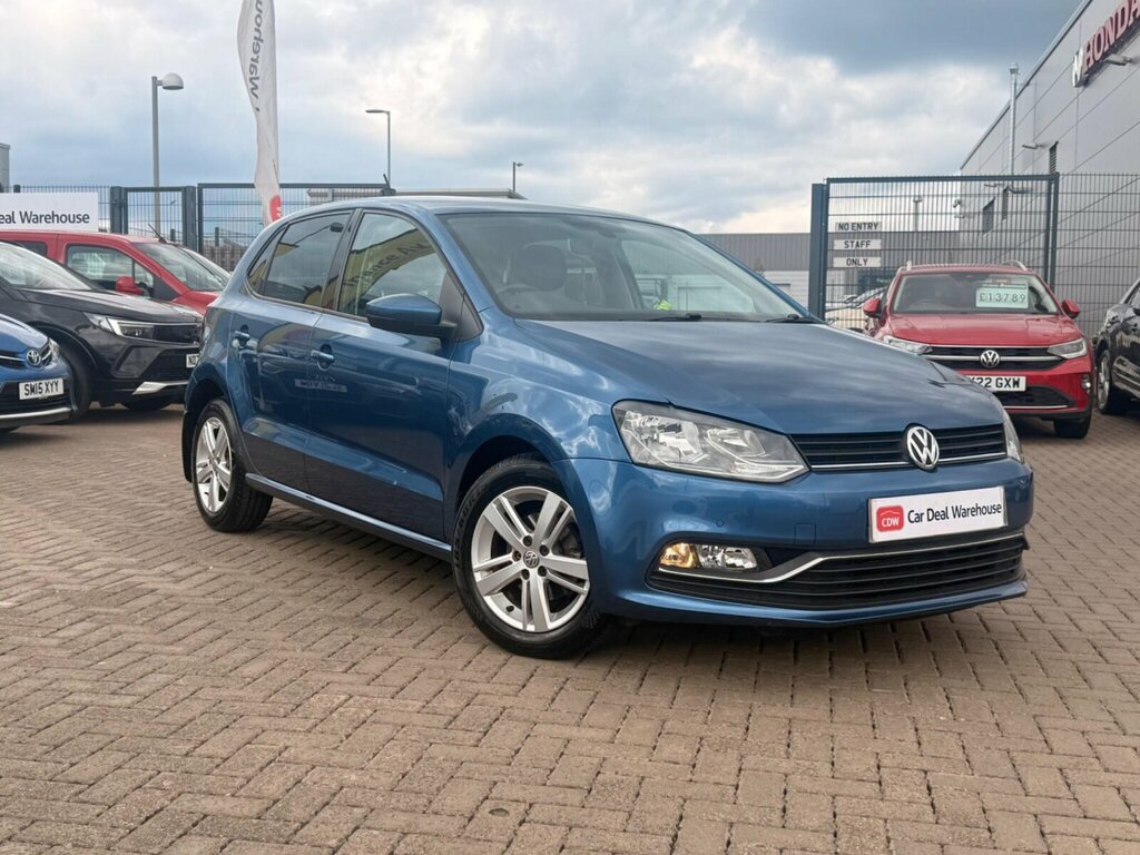 Volkswagen Polo 1.2 Tsi Bluemotion Tech Match Edition Dsg Euro 6 SL17VVU Blue #2