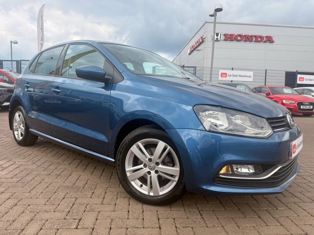 Volkswagen Polo 1.2 Tsi Bluemotion Tech Match Edition Dsg Euro 6 SL17VVU Blue #3