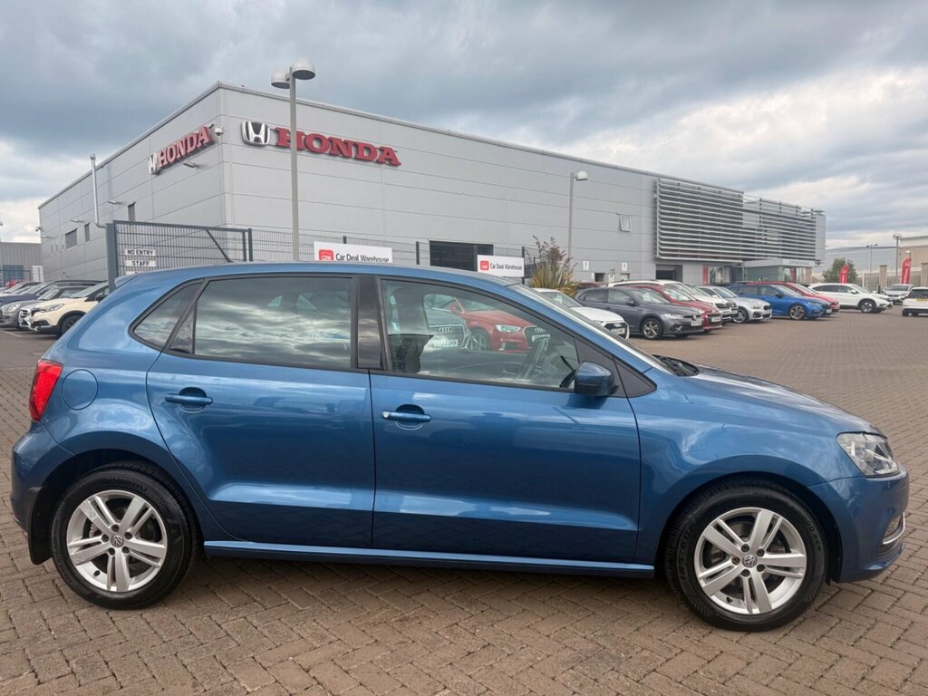 Volkswagen Polo 1.2 Tsi Bluemotion Tech Match Edition Dsg Euro 6 SL17VVU Blue #4