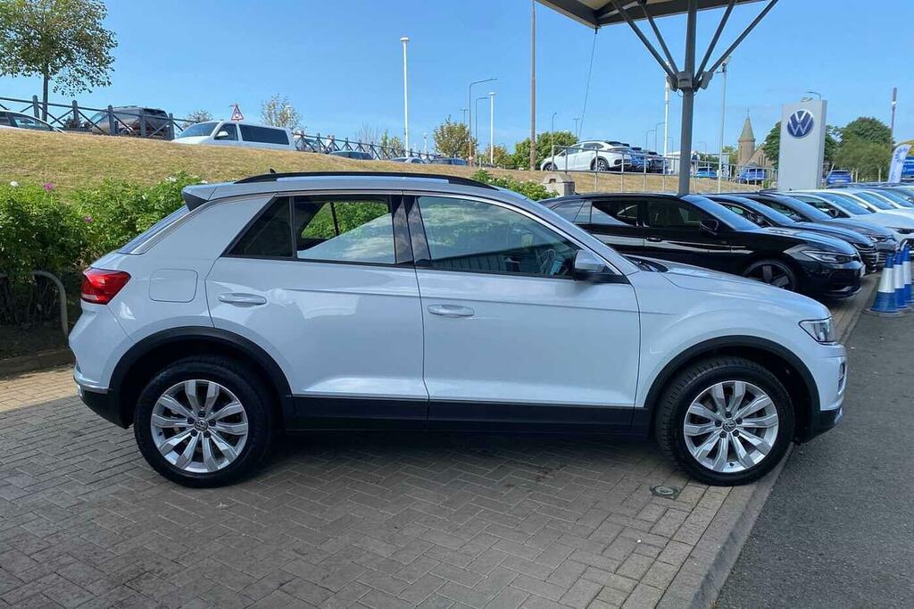 Volkswagen T-Roc 1.6 Tdi Se Silver #4