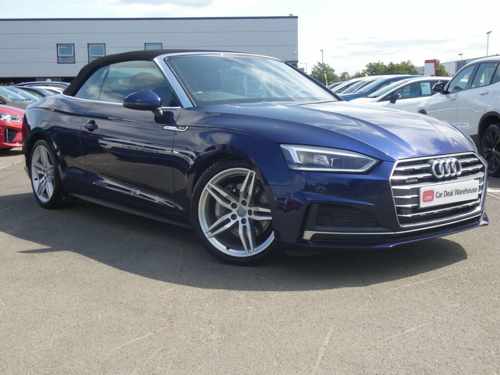 Audi A5 2.0 Tfsi 45 S Line S Tronic Quattro Euro 6 Ss 2 Blue