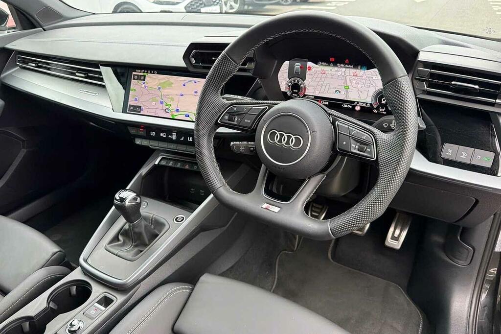 Audi A3 S Line Tfsi 116 Ps 6-Speed SL75TWP Black #6