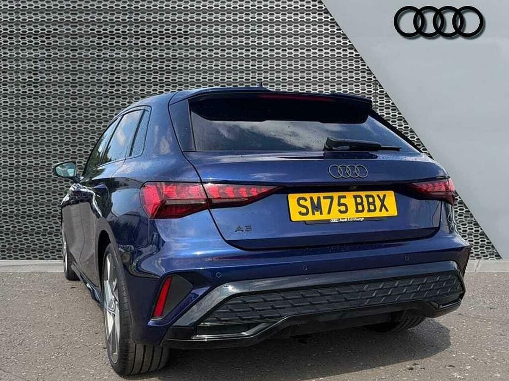 Audi A3 Black Edition Tdi 150 Ps S Tronic SM75BBX Blue #3