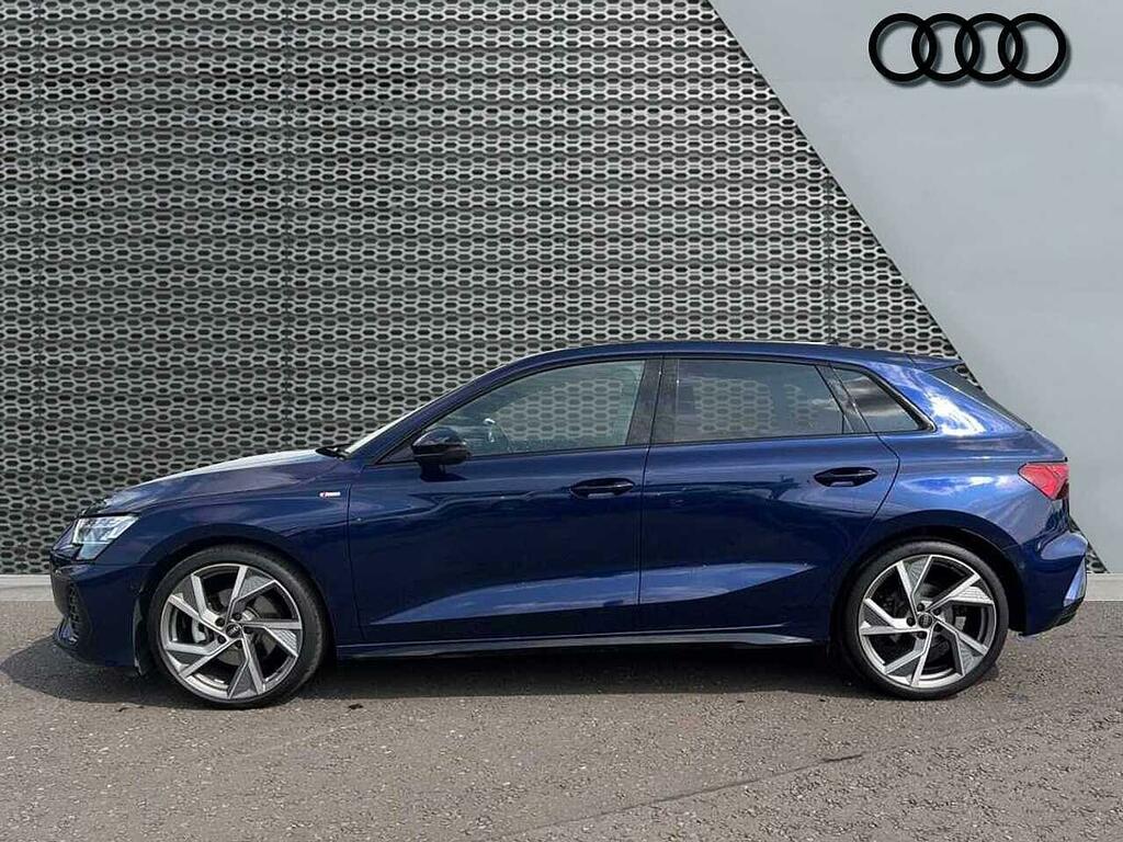 Audi A3 Black Edition Tdi 150 Ps S Tronic SM75BBX Blue #4