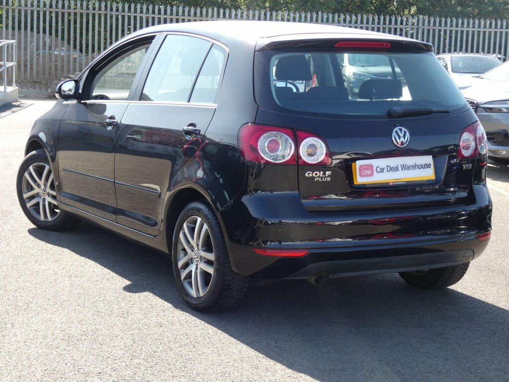 Volkswagen Golf Plus 1.6 Tdi Se Dsg Euro 5 Black #5