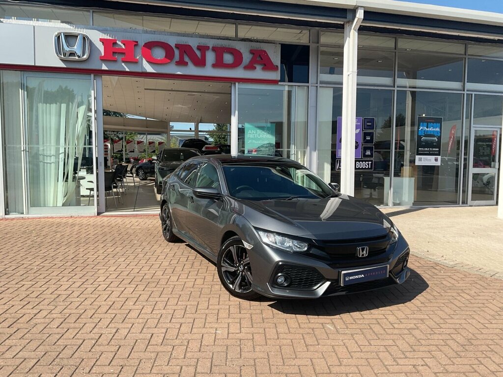 Honda Civic 1.0 Vtec Turbo Ex Euro 6 Ss Grey #4